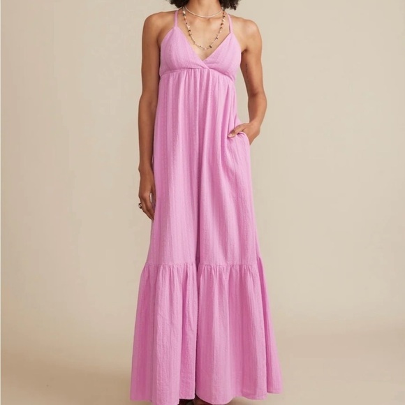 Marine layer maxi pink dress - Picture 3 of 16